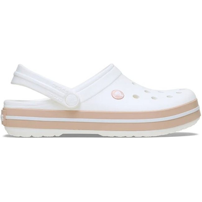 Sandália Crocs Crocband Off White Incolor