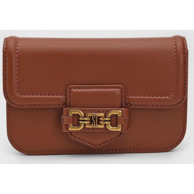 Bolsa Tiracolo Santa Lolla Alça Dupla Caramelo