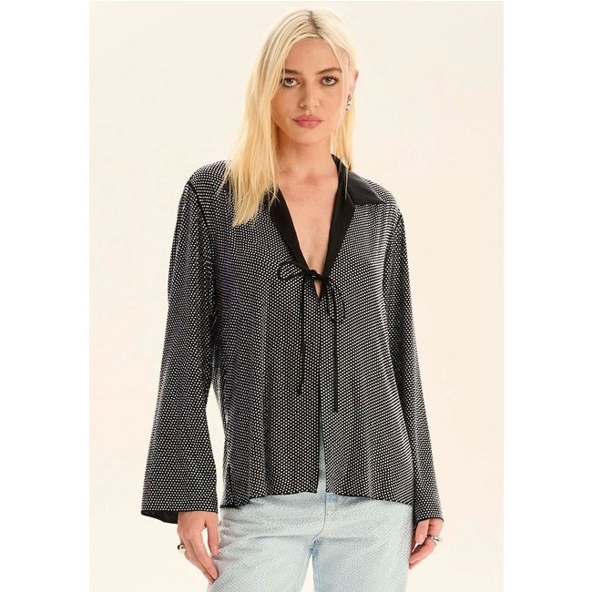 Camisa Descolada Com Aplicação Lança Perfume
