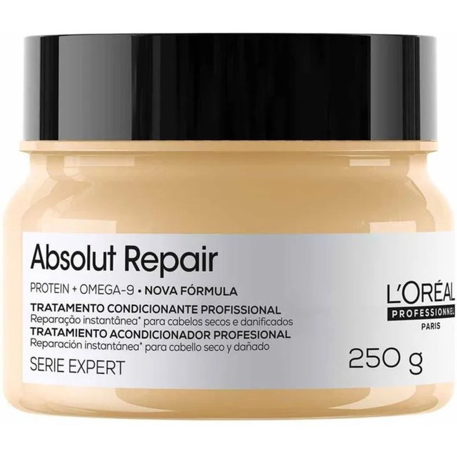 L'Oréal Professionnel Absolut Repair Com Proteína e Ômega 9 - Máscara de Tratamento 250g