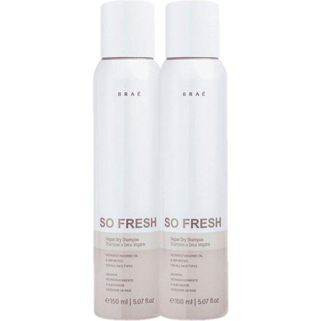 Kit BRAE So Fresh - Shampoo a Seco 150ml (2 Unidades)