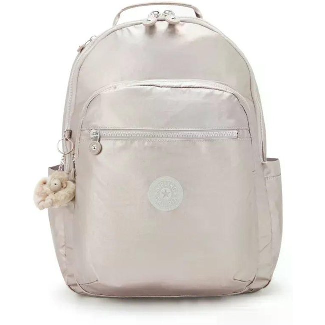 Mochila Kipling Seoul Metallic Glow Rosê