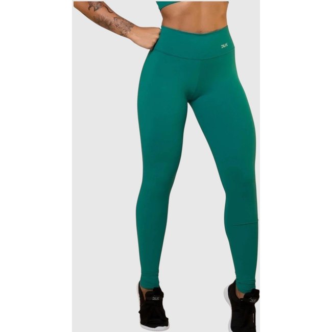 Calças Legging Academia D Bell Outlet Fashion Fitness Verde