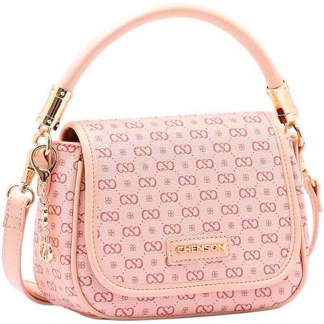 Bolsa Feminina Transversal Chenson Cg84971 1824971 Rosa