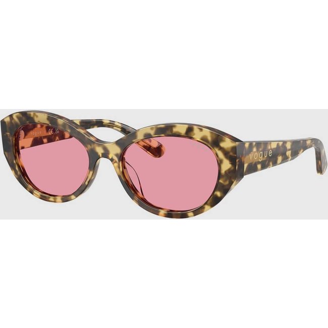 Óculos Feminino Vogue Gatinho Acetato Tartaruga Bege