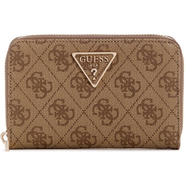 Carteira Guess Laurel II Med Zip Around Bege