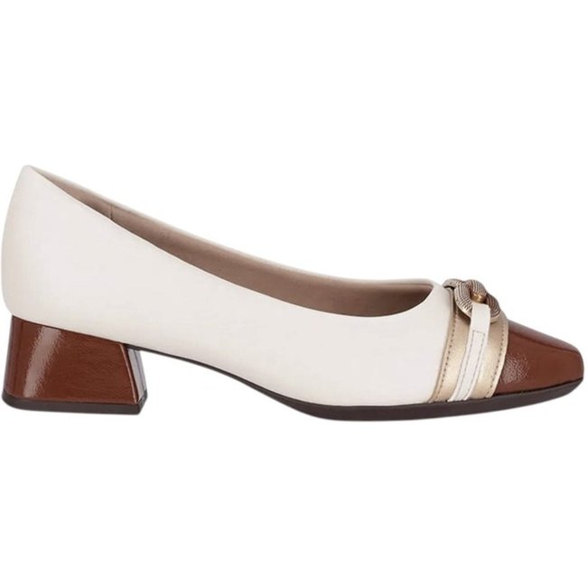 Scarpin Piccadilly Tati Feminino - Branco - piccadilly