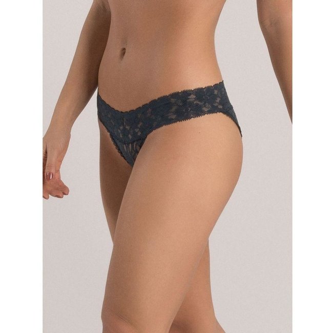 Calcinha Biquíni Renda Sweet Lace Marinho Azul