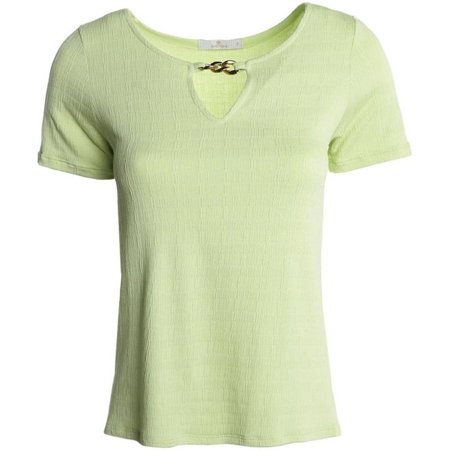 Blusa Malha Detalhe Corrente Autentique Feminina VERDE