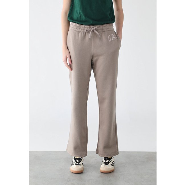 Calça Feminina GAP Reta Cós Elástico Bege