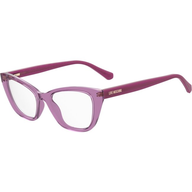 Armação de Óculos Love Moschino Mol636 Mu1 - Rosa Fuchsia 52