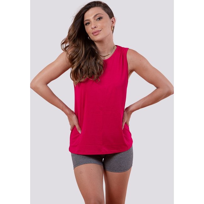 Blusa Rioutlet Regata Fitness Viscolycra Rosa