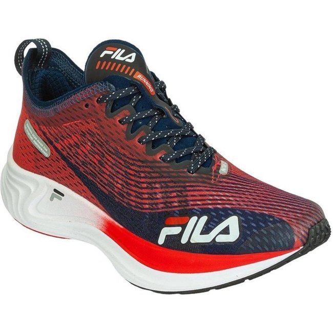Tênis Fila Racer Carbon Tri Feminino - Azul Marinho - fila