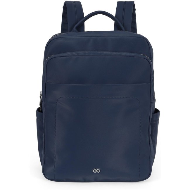 Mochila de Costas Pequena Executiva Notebook Gash Azul