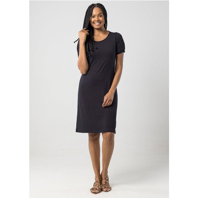 Vestido Pau a Pique Poá Preto PRETO - G Pau a Pique