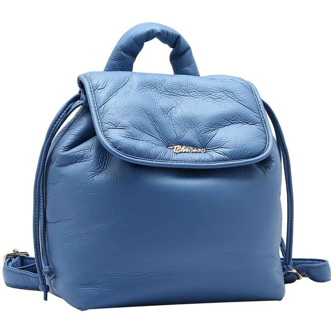 Mochila Feminina Chenson Original Puffer Costas Azul 8484994