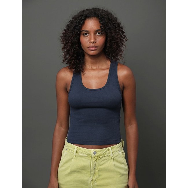 Regata Feminina Nadador Ribana Calvin Klein Jeans - Marinho Calvin Klein Jeans