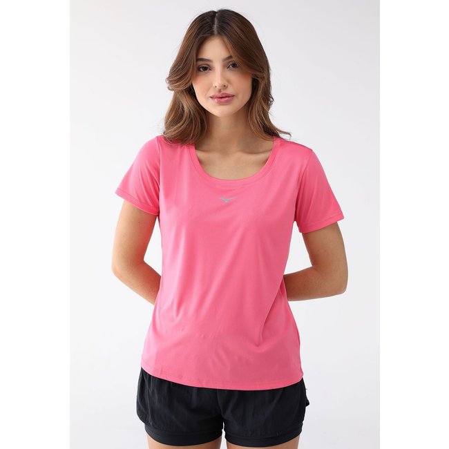 Camiseta Mizuno Reta Run Spark Rosa