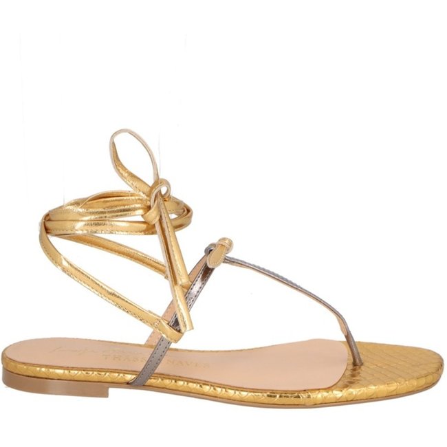 Rasteira Thássia Naves Luiza Barcelos 11600295 Dourado