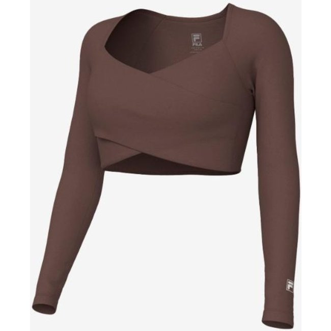 Blusa Manga Longa Fila Touch Gym Feminina Incolor