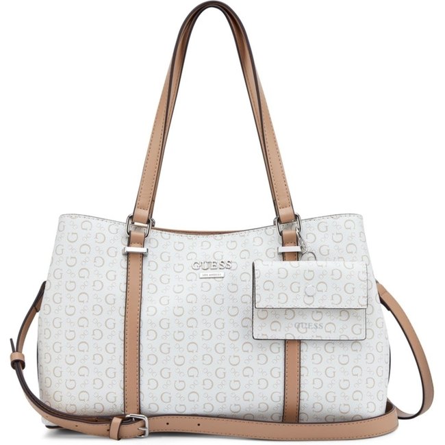Bolsa Guess Madwelle Satchel Branco