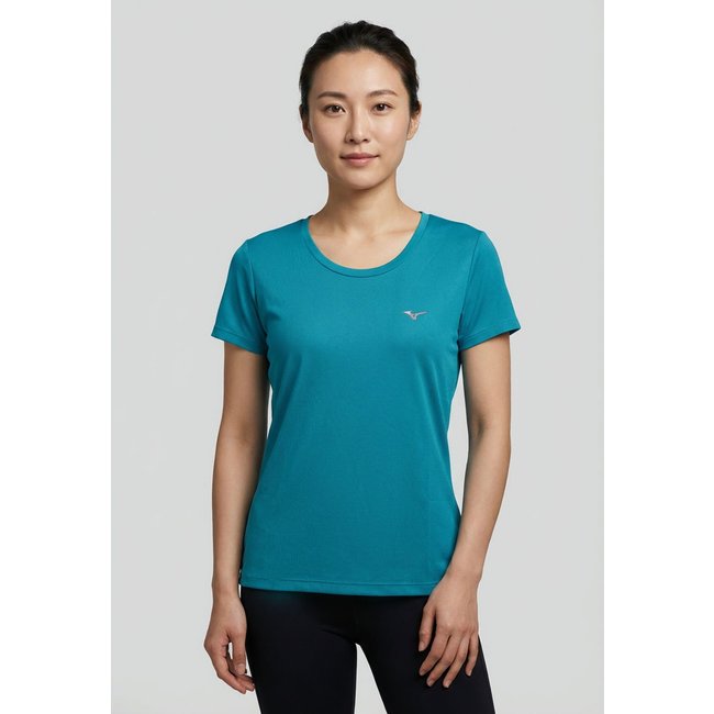 Camiseta Feminina Mizuno Nirvana Azul