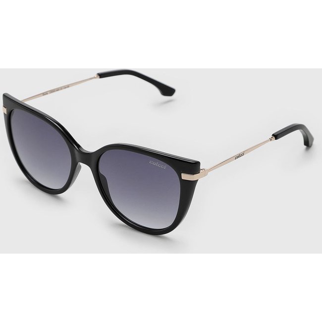 Óculos de Sol Feminino Colcci Detalhe Metal Preto