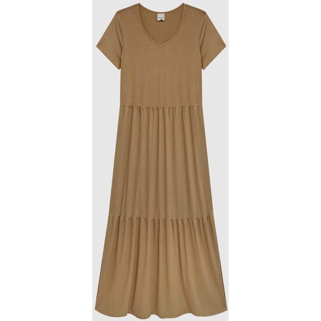 Vestido Longo Feminino Marias Em Viscose Stretch