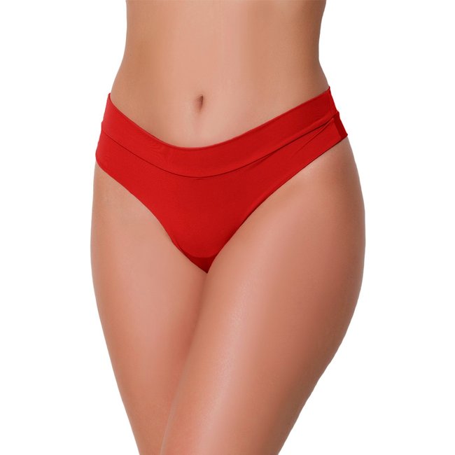 Tanga Gabi Lingerie Sensual Microfibra Confortável Modelagem Perfeita Vermelho