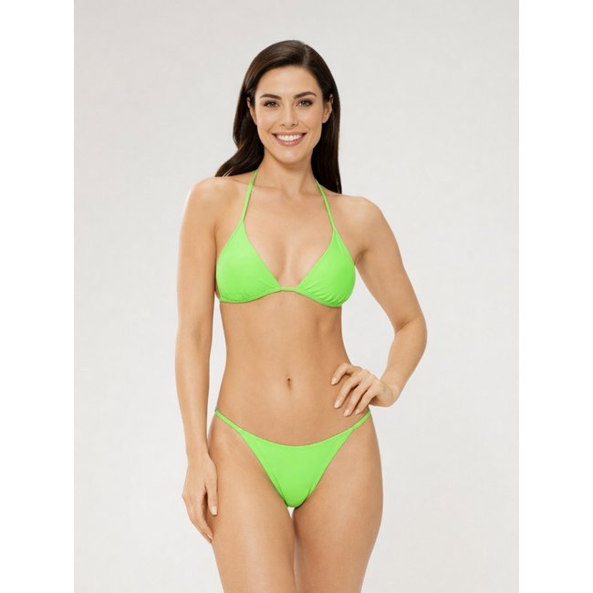Conjunto Biquíni M'lev Cortinão Soda Italiana Verde