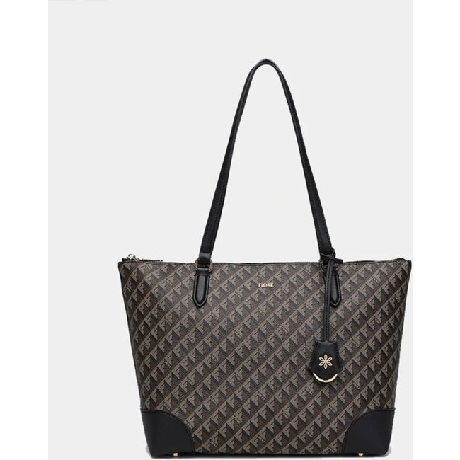 Bolsa Anna Fiore Milano Marrom Café