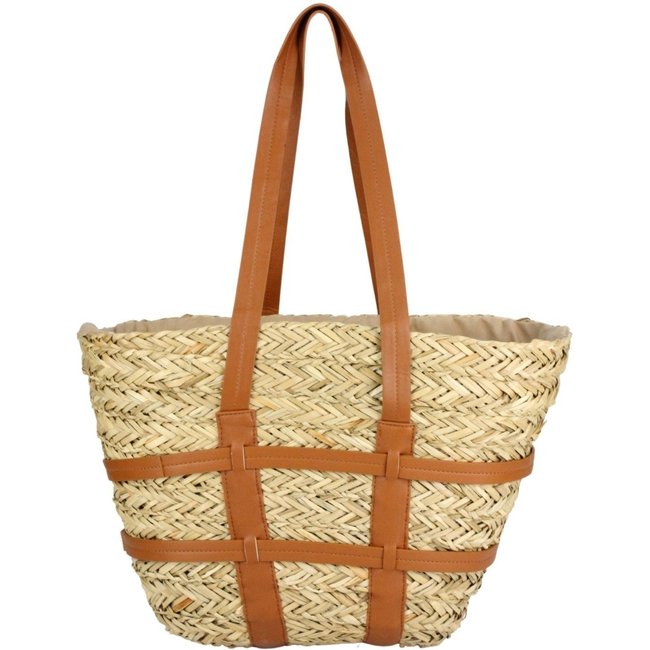 Bolsa Crisfael Palha Caramelo - Alya