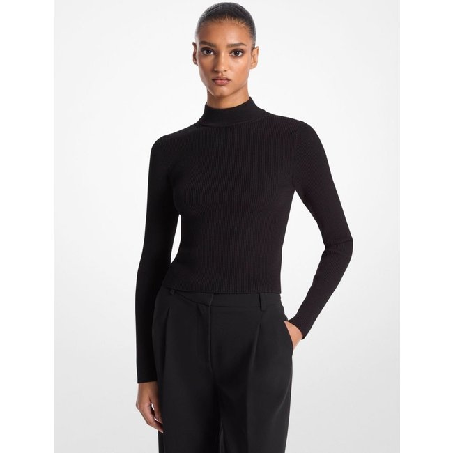 Suéter De Tricot Com Gola Alta Mf460z133d001
