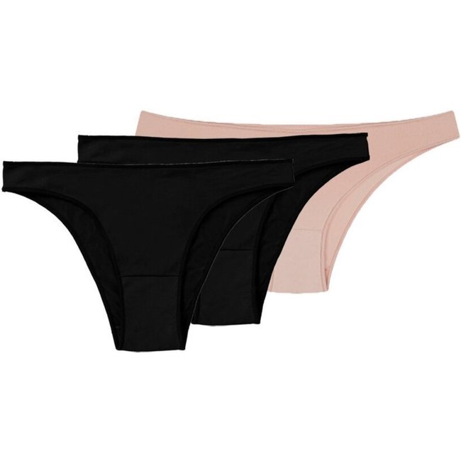 Kit com 3 Calcinhas Biquíni Hope 35840 Preto