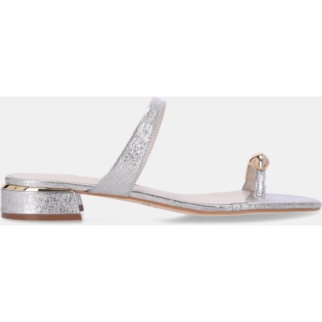 Chinelo Couro Luz da Lua - 80910012 Luz Da Lua Prata