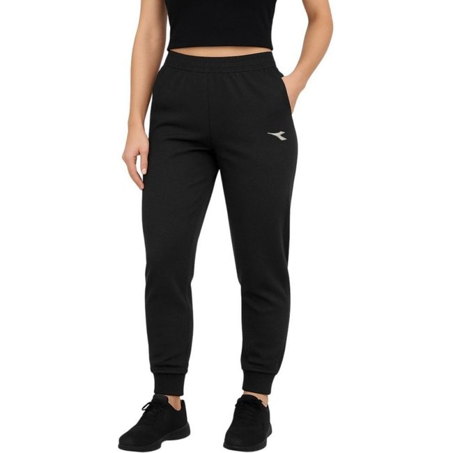 Calça Diadora Small Logo Feminina - Preto - diadora