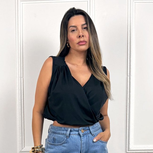 Blusa 4 em 1 Preto - Dress Code