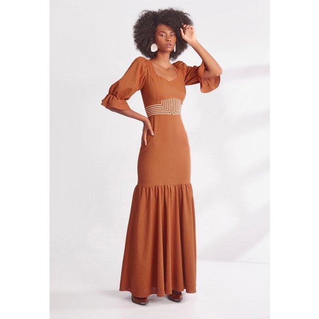 Vestido Le Loup Linho Longo