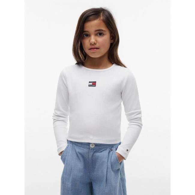 Camiseta Manga Longa Heritage Extra Slim Branco