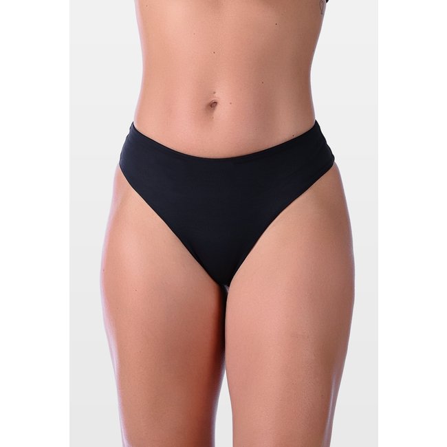Calcinha Summer Soul Fio Dental Duplo Cintura Baixa Preto