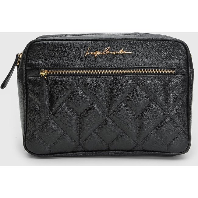 Bolsa Média Feminina Luiza Barcelos Matelassê Preta