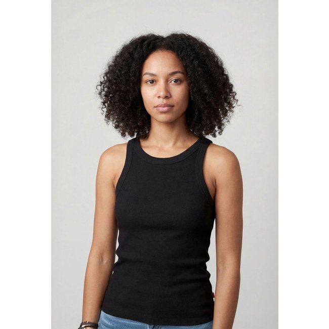 Camiseta Regata Feminina Levis Essential Racer Preta