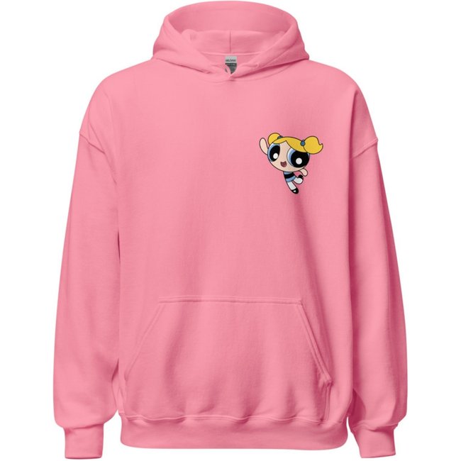 Moletom Flanelado Feminino Blusa Mooboo de Frio Fechado Urbania Moleton rosa claro estampa lindinha