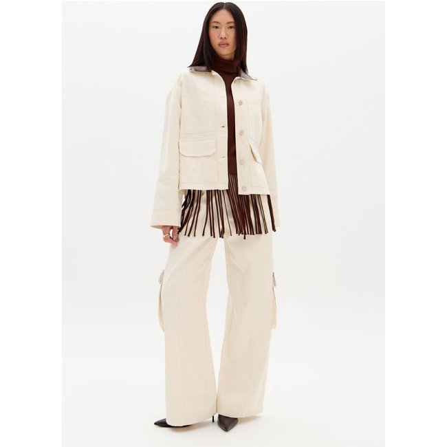 Calça Sarja Wide Leg Cintura Média My Favorite Things