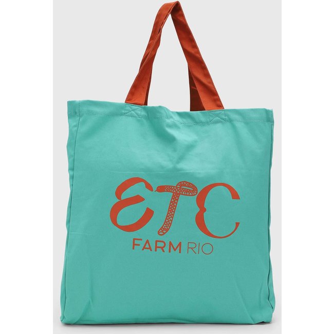 Bolsa Grande Feminina FARM ETC Azul