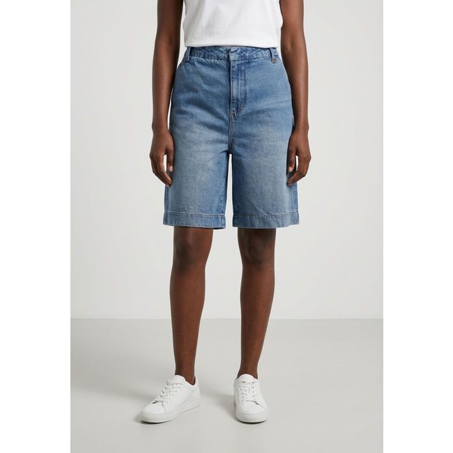 Bermuda Feminina Colcci Reta Azul