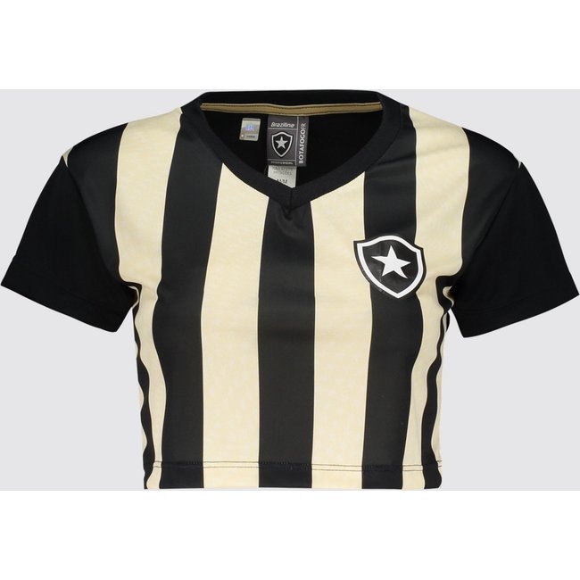Cropped Botafogo Movimentar Feminina Preta