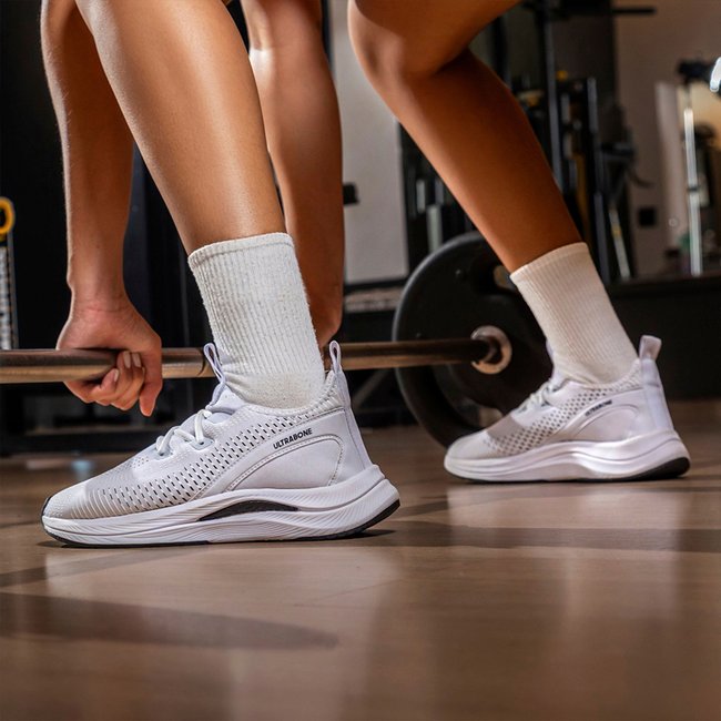 Tênis Feminino Esportivo Ortopédico Caminhada Treino Academia Leve Corrida Antiderrapante Confortável Macio