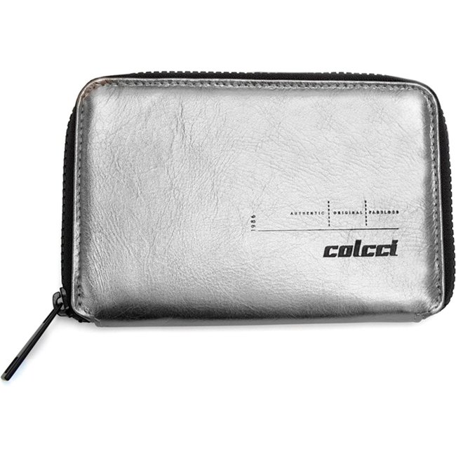 Carteira Colcci Couro Metalized OU24 Prata Feminino