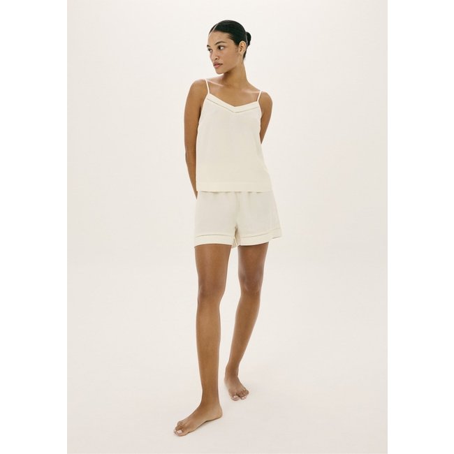 Pijama Curto Feminino Com Renda Hering